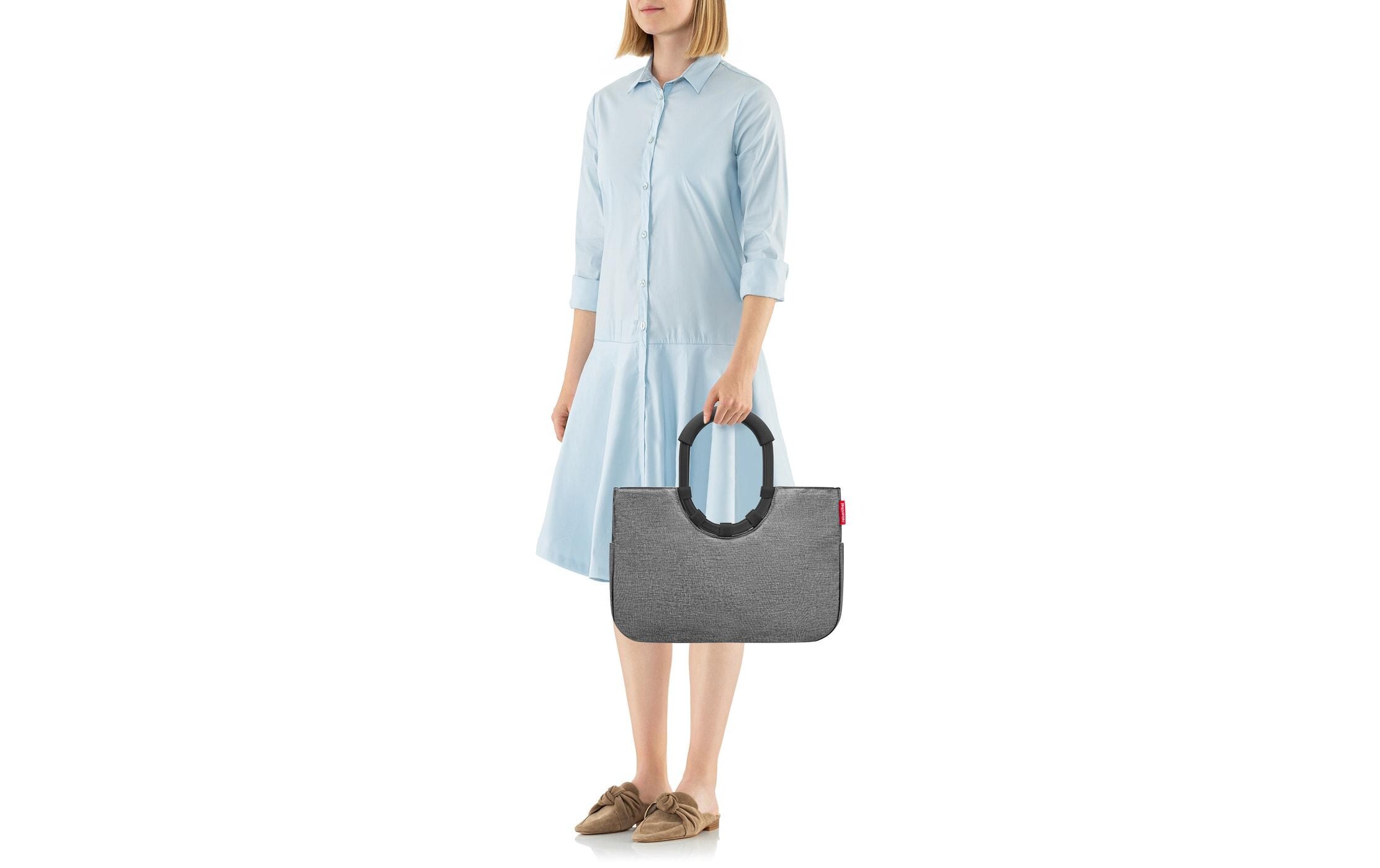 Einkaufskorb Loopshopper M Twist SilverEinkaufstasche mit Stil
