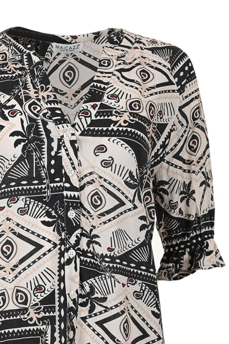 Maicazz multi color dames blouse