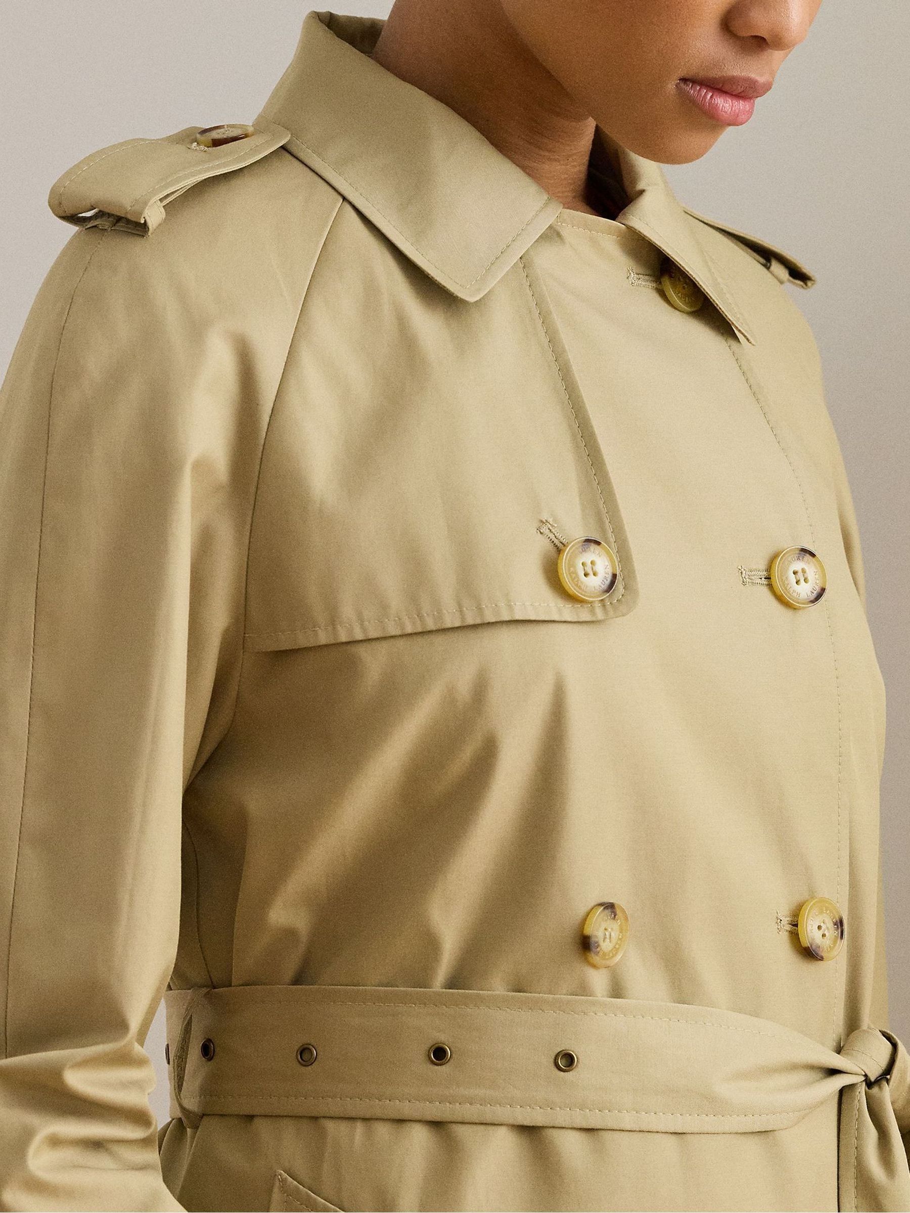 Lauren Ralph Lauren - Double-breasted trenchcoat met strikceintuur