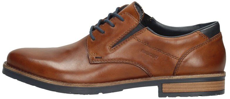 Rieker Veterschoenen Laag cognac