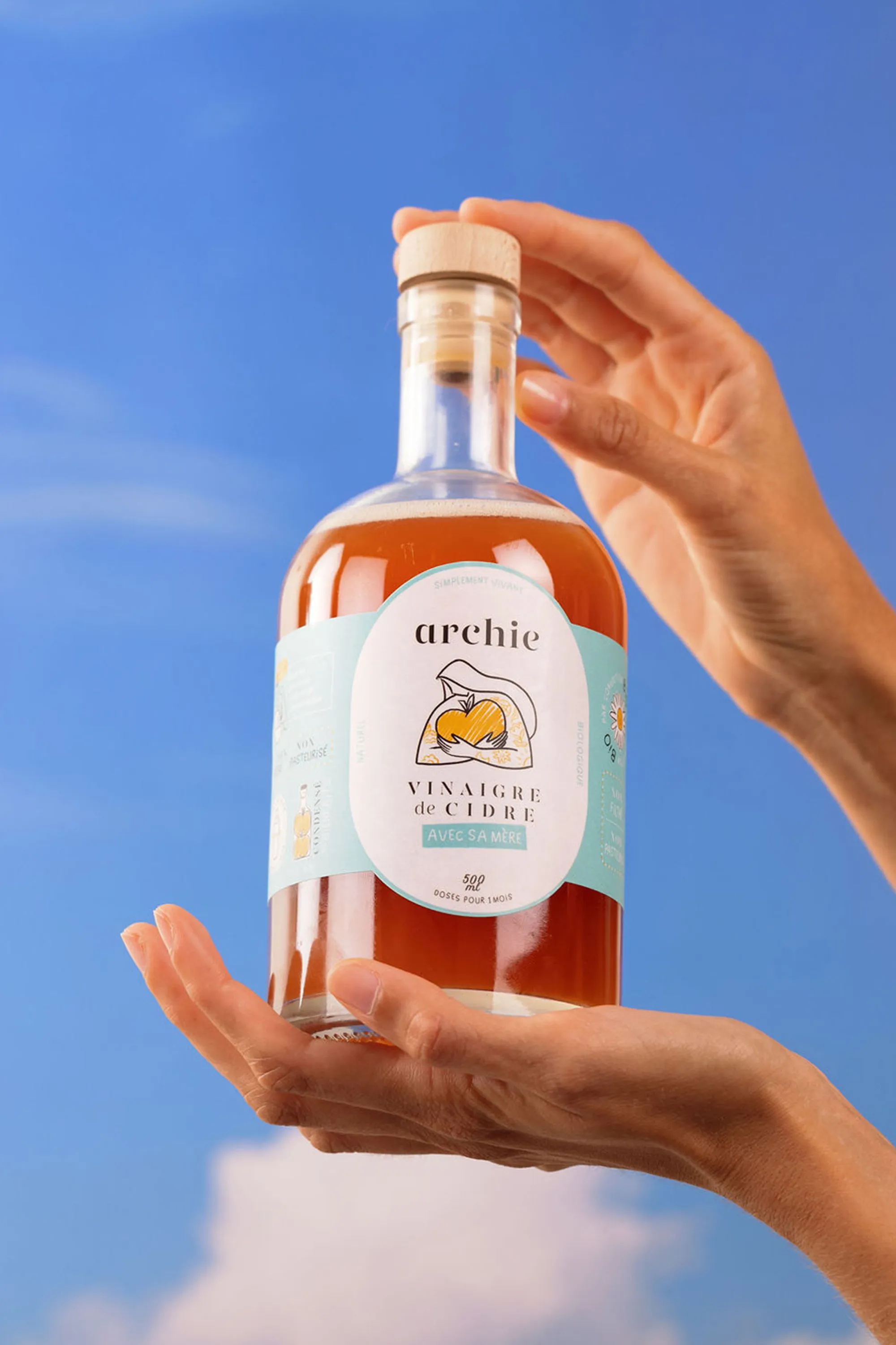 Archie Vinaigre de cidre bio-500 ml
