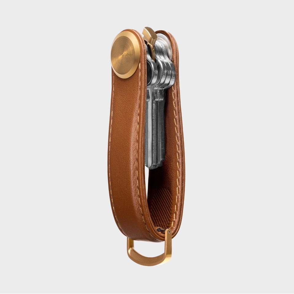 Orbitkey - Key Organiser Pro Leather - Cedar