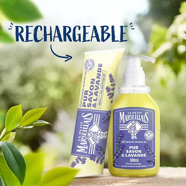 Le Petit Marseillais Sabonete Puro e Gel Lavanda Mãos 300ml