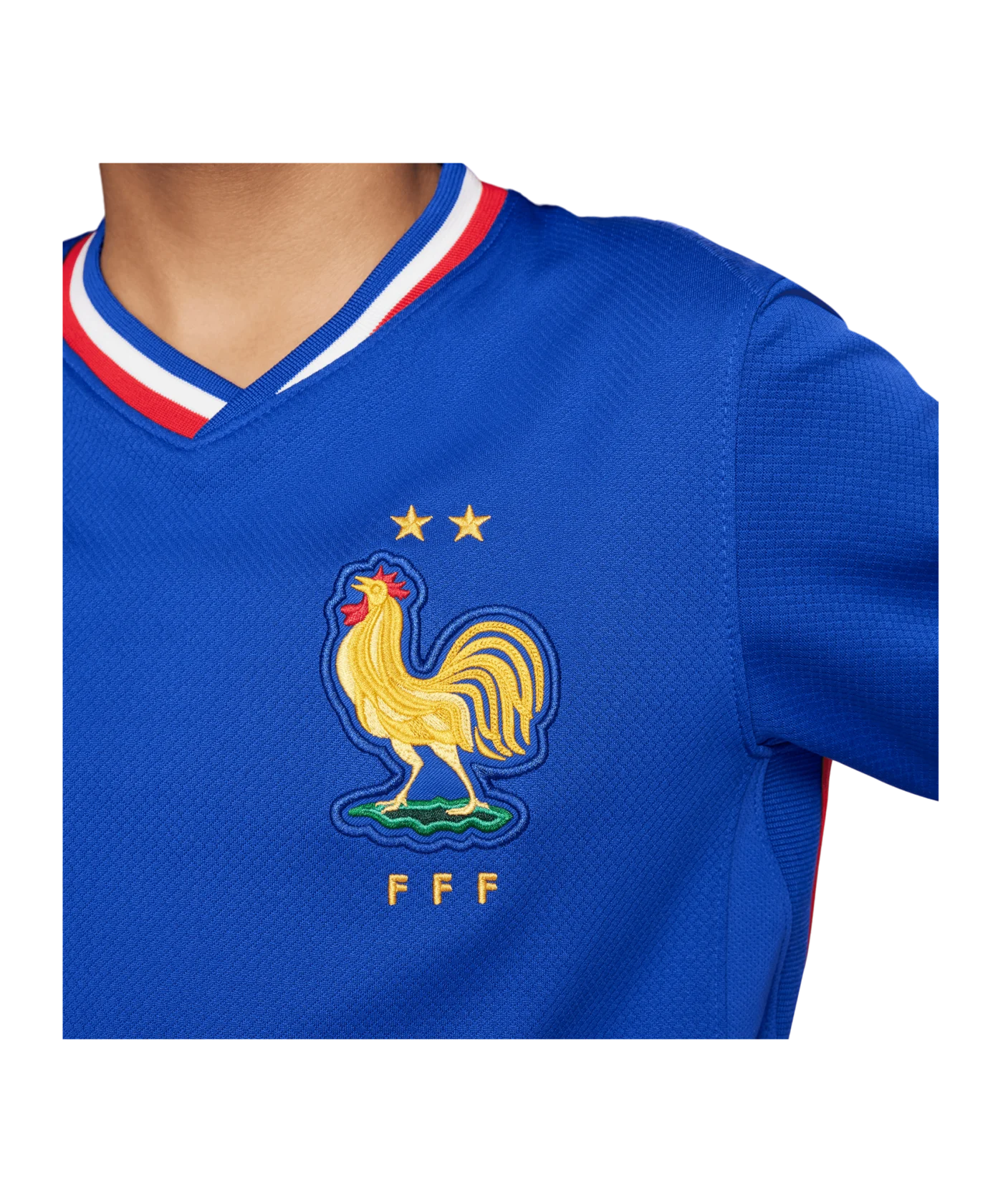 Nike Frankreich Trikot Home EM 2024 Kids Blau F452