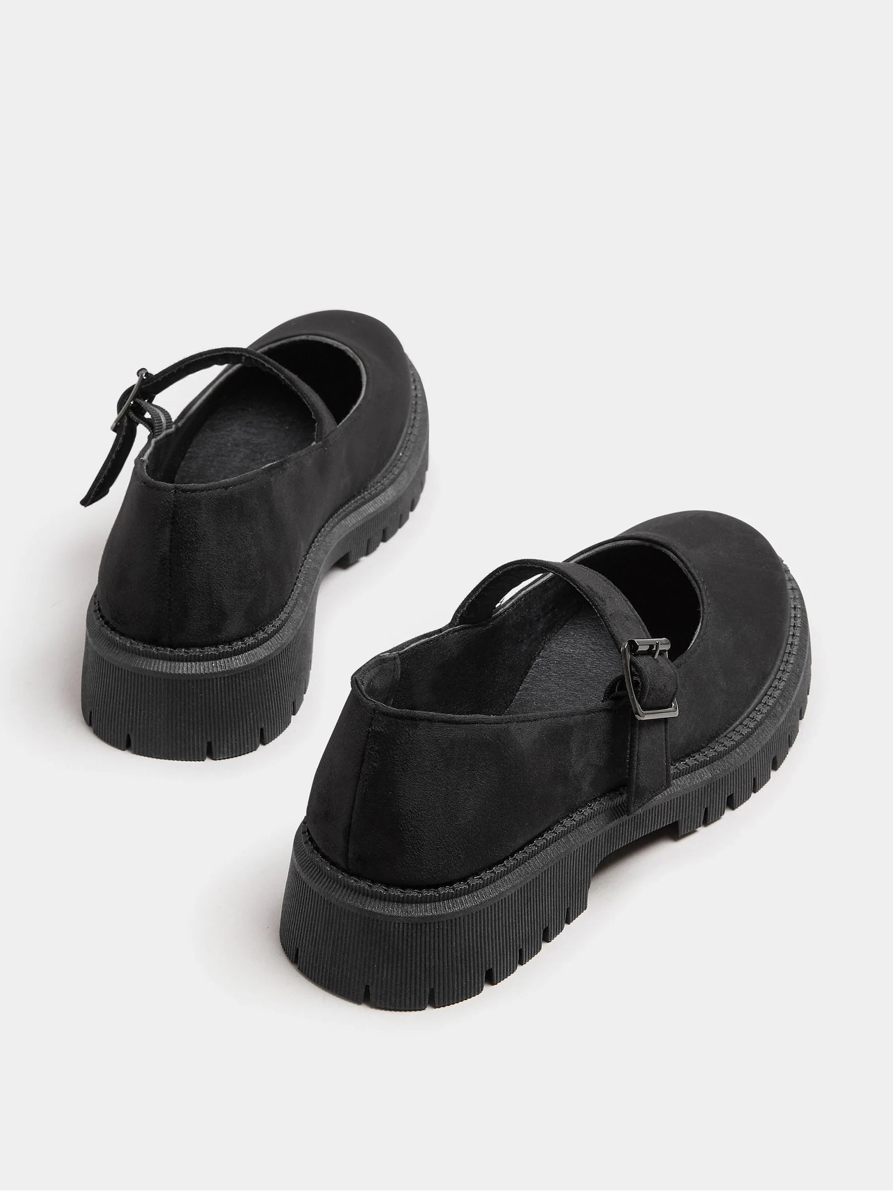 Yours Curve Mary Jane-schoenen met brede pasvorm en chunky zool