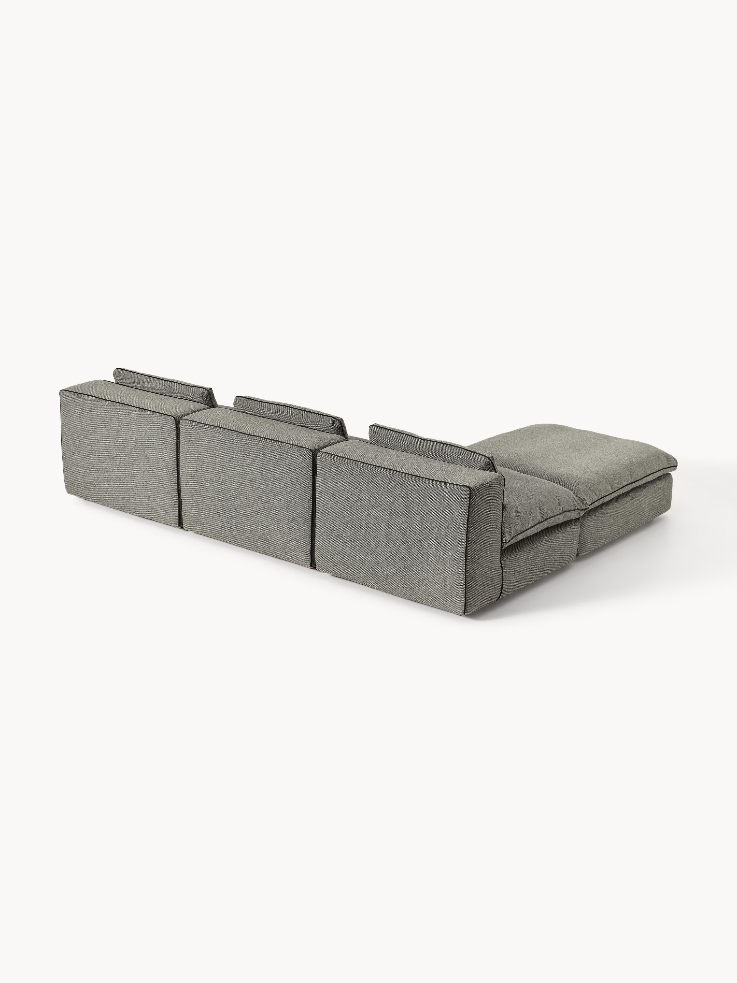 Modulaire bank Felix met poef (links/rechts)