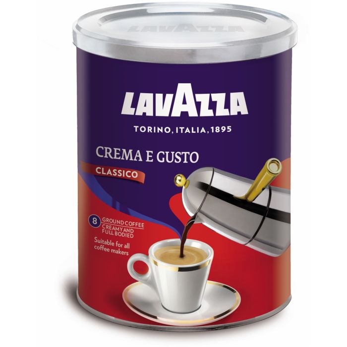 Lavazza Crema e Gusto Classico gemahlen 250 g (Dose)