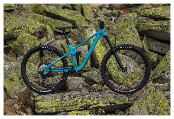 VTT Tout-Suspendu Cube Stereo One77 Race Shimano XT 12V 29'' Bleu Bondi