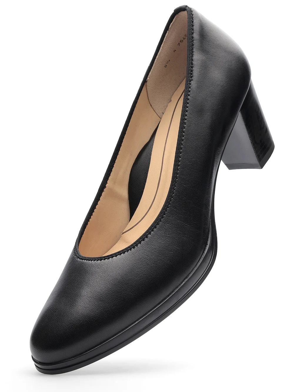Plateaupumps Orly schwarz