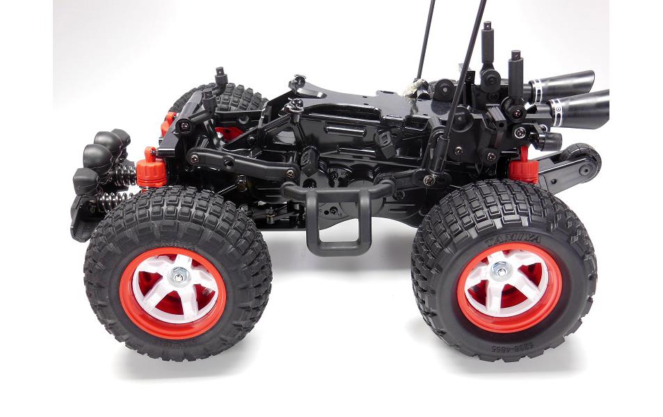 Buggy Comical Hotshot GF-01CB 4WD, Bausatz, 1:10<br>Verkürzter Hotshot Buggy mit übergrossen Rädern