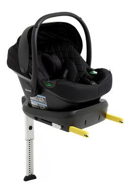 Beemoo Route i-Size Babybilstol inkl. ISOFIX Base, Black Stone