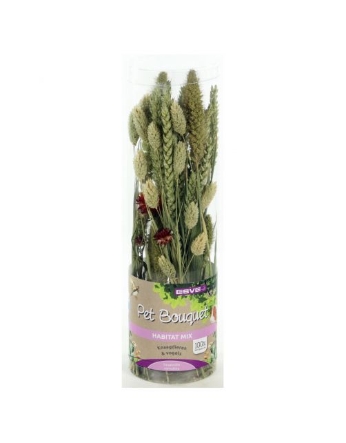 Esve Pet Bouquet Koker Habitat - Knaagdiersnack - ca. 200 g
