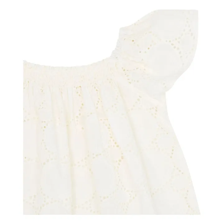 Zhoe & Tobiah Combishort Ajourée | Blanc