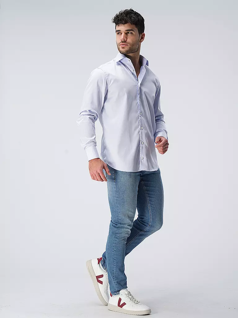 VAN LAACK Hemd Tailored Fit hellblau