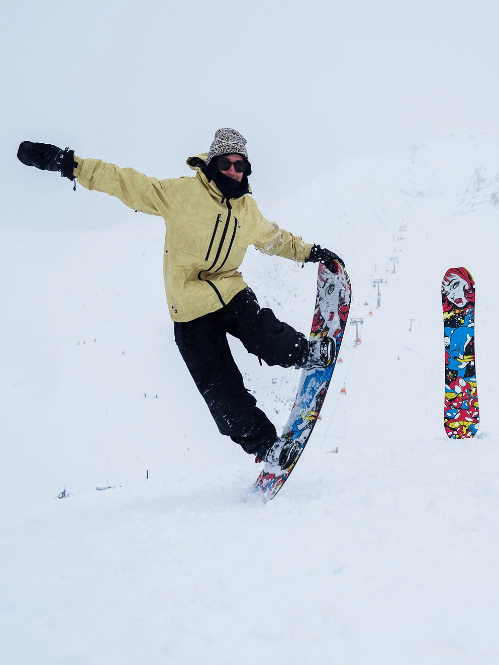 Slash Happy Place X Thumbs 2025 Snowboard uni