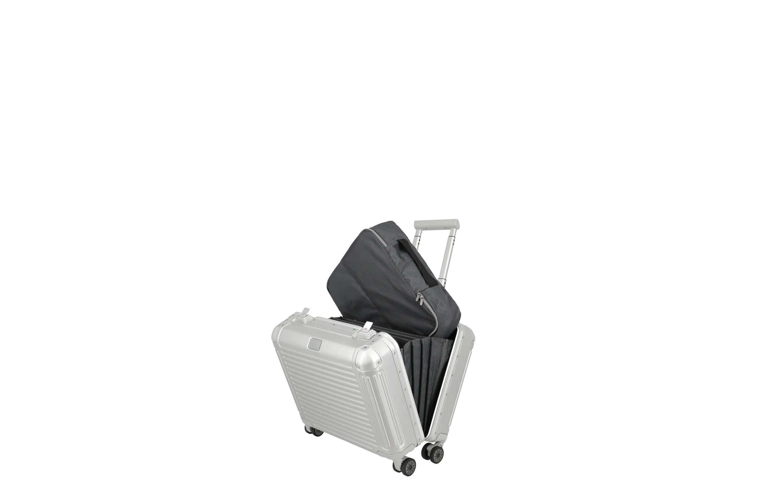 Next Businesswheeler 4-Rollen Silber<br>Reisekoffer