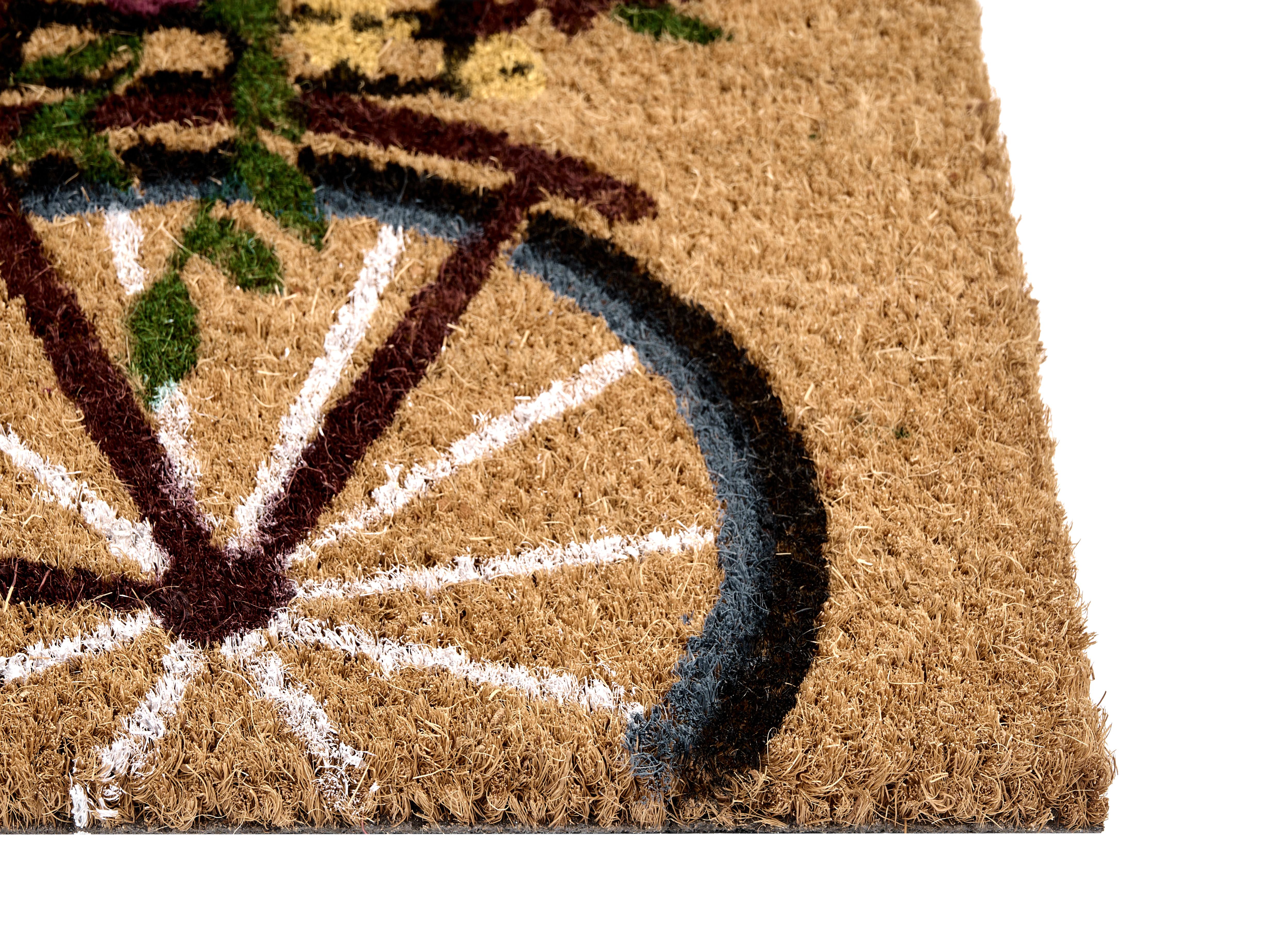 Deurmat AVAK Natuurlijk 50 x 80 cm Fiets Kokos