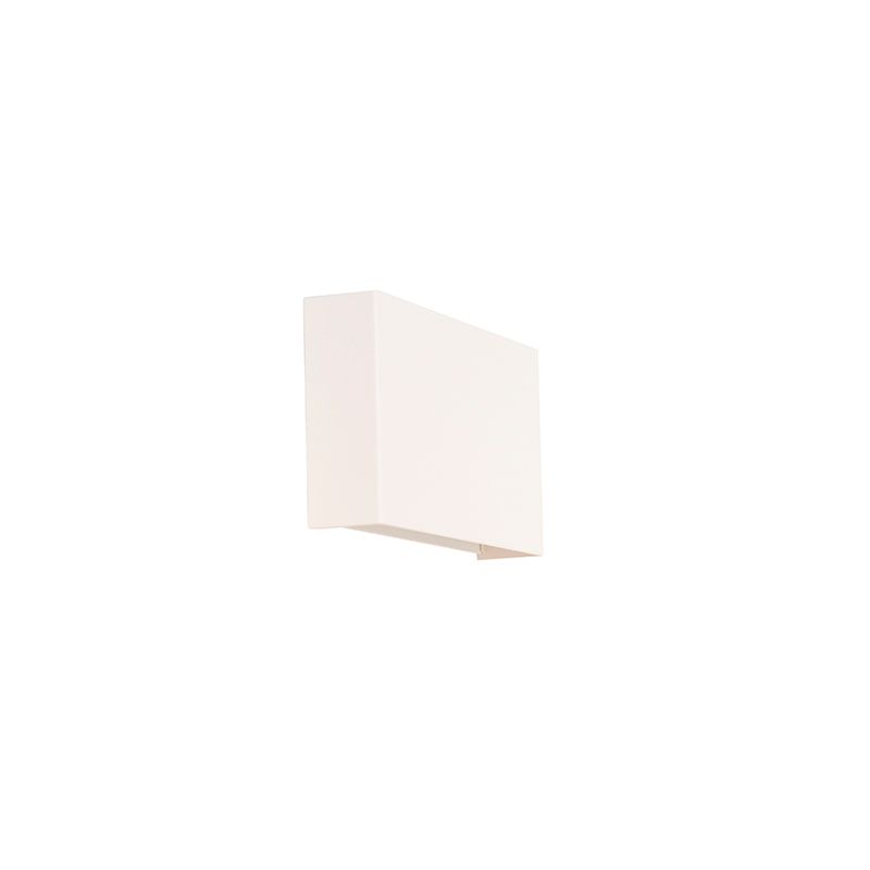 Moderne wandlamp wit rechthoekig 2-lichts- Otan
