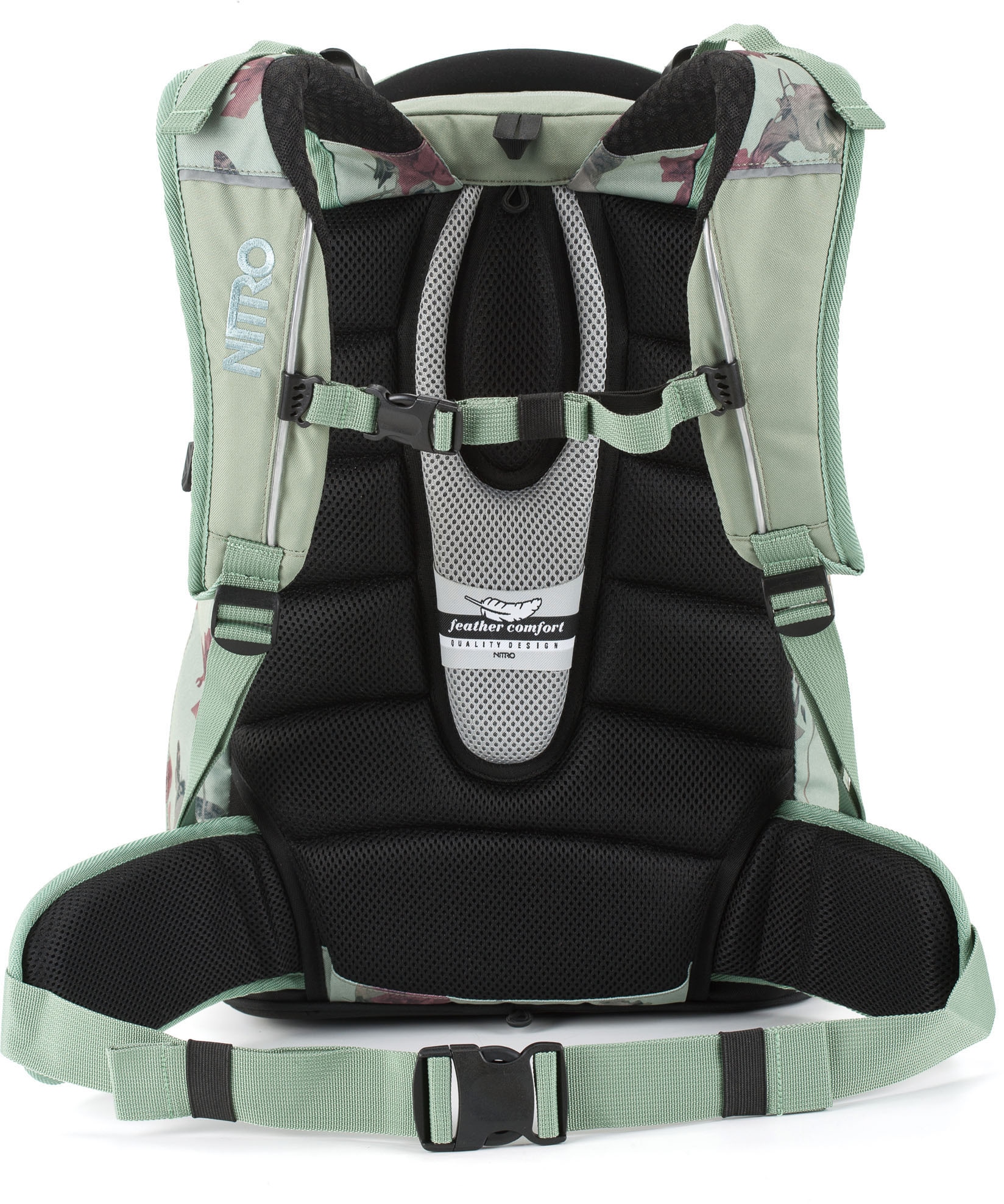 NITRO Schulrucksack »Superhero« Reflektoren Rucksack für Schule und Freizeit