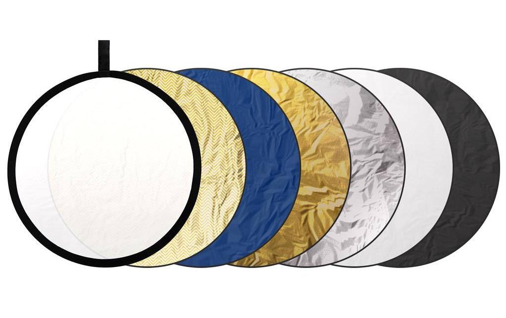 Reflektor Set 7-in-1 – 107 cmKreatives, faltbares Reflektor-Set