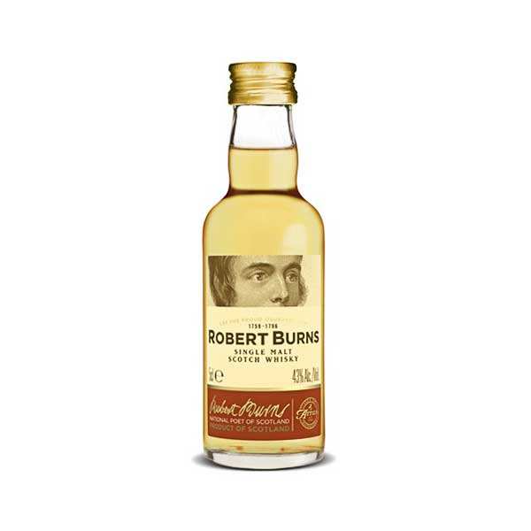 Whisky Arran Robert Burns - Mignonnette - 43%