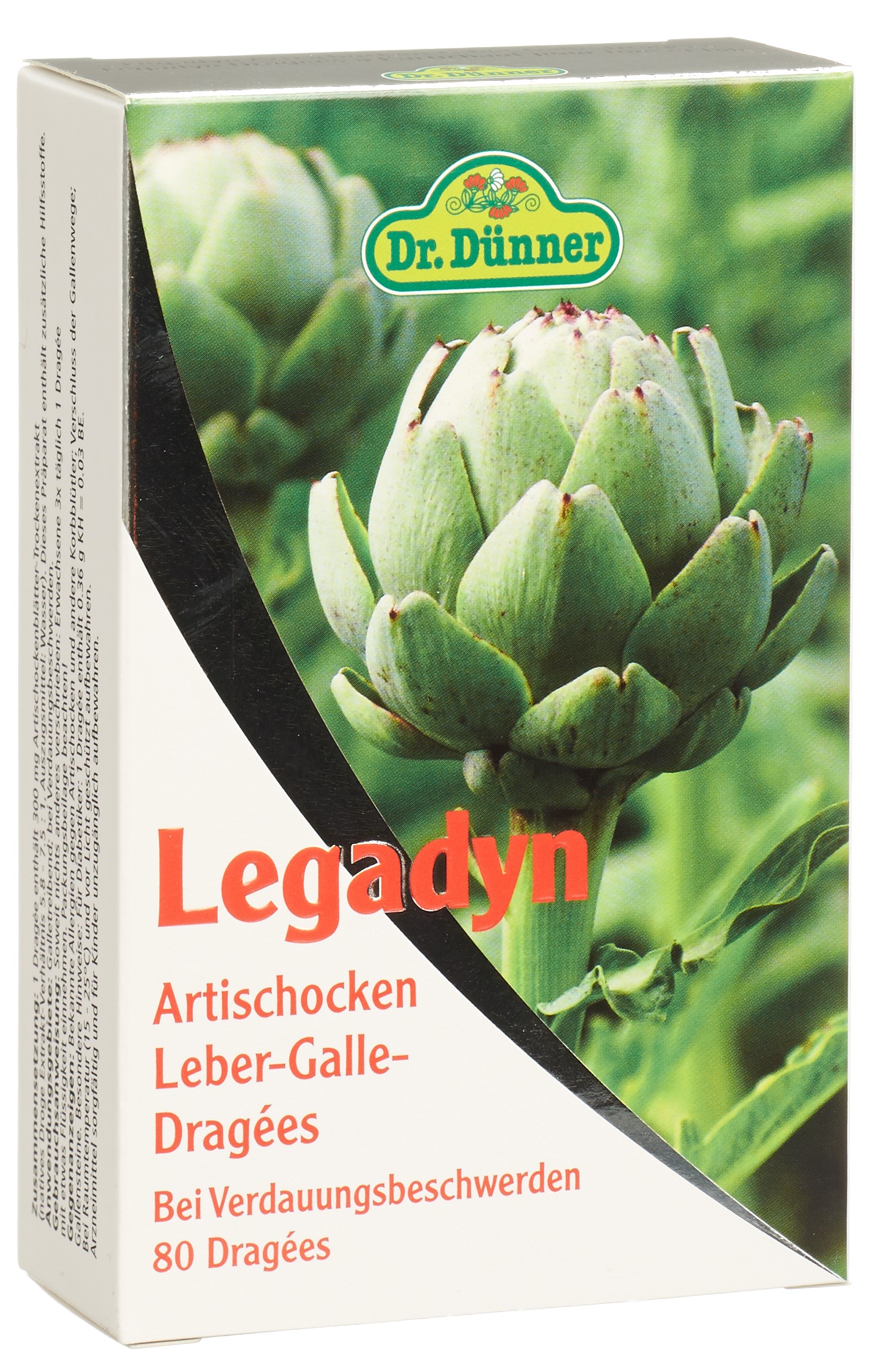 Legadyn Artischocken Leber Galle<br>80 Stück, Blister, Überzogene Tablette