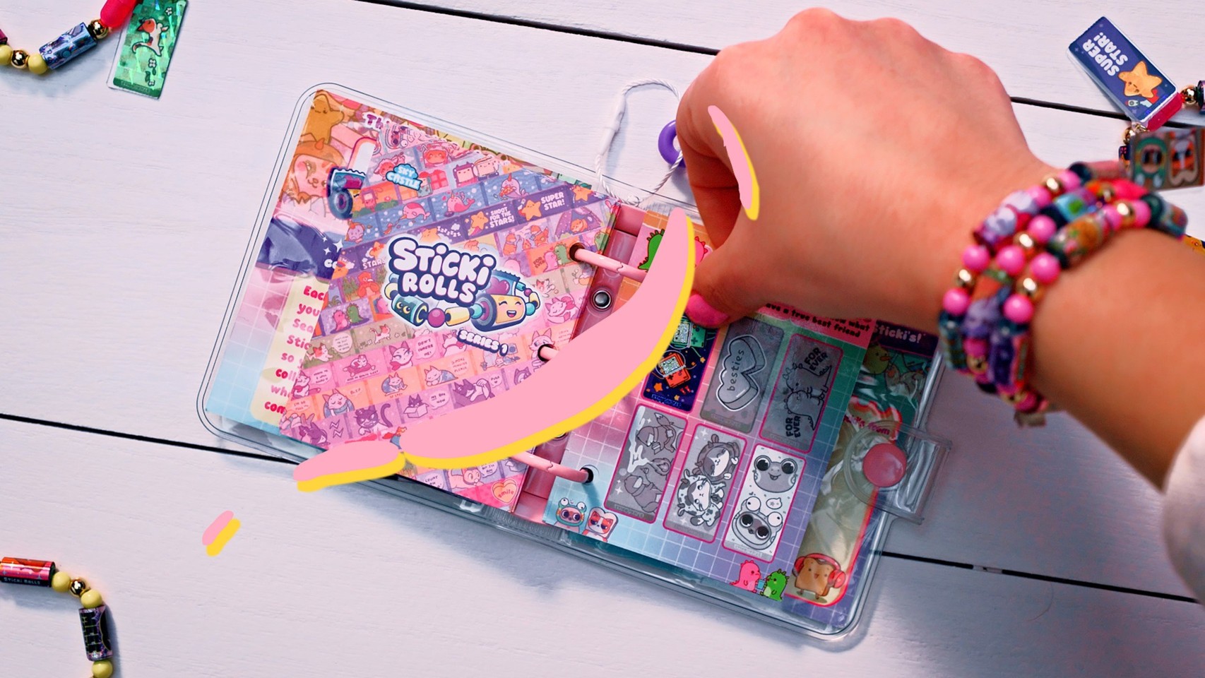 Sticki Rolls - Band Single Pack andSticki Book (SR200-SR100)