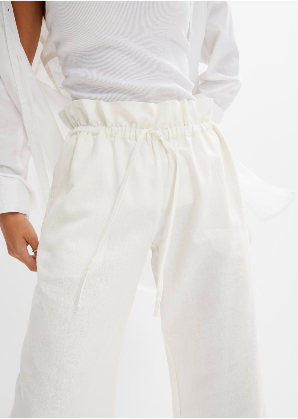 Pantalon paper bag