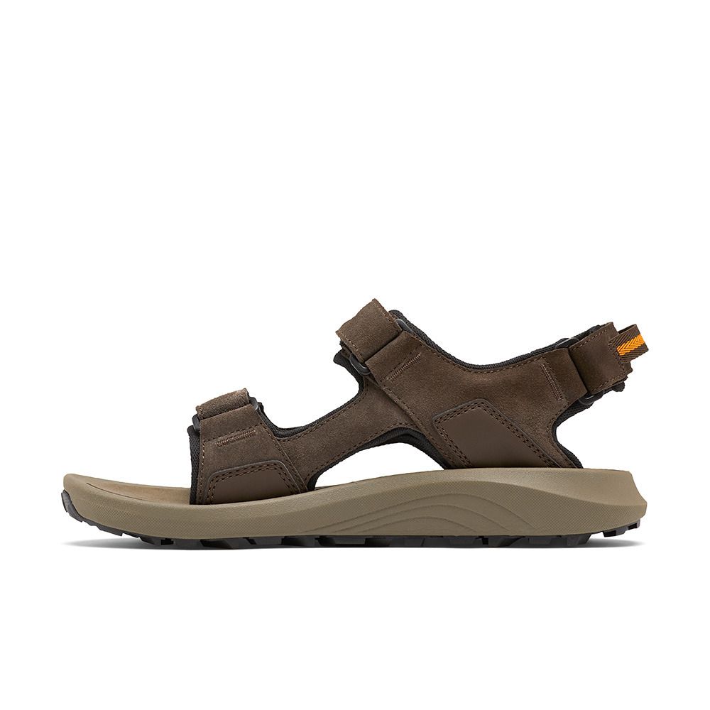 Columbia TRAILSTORM HIKER 3 - Sandales Homme cordovan/gold amber