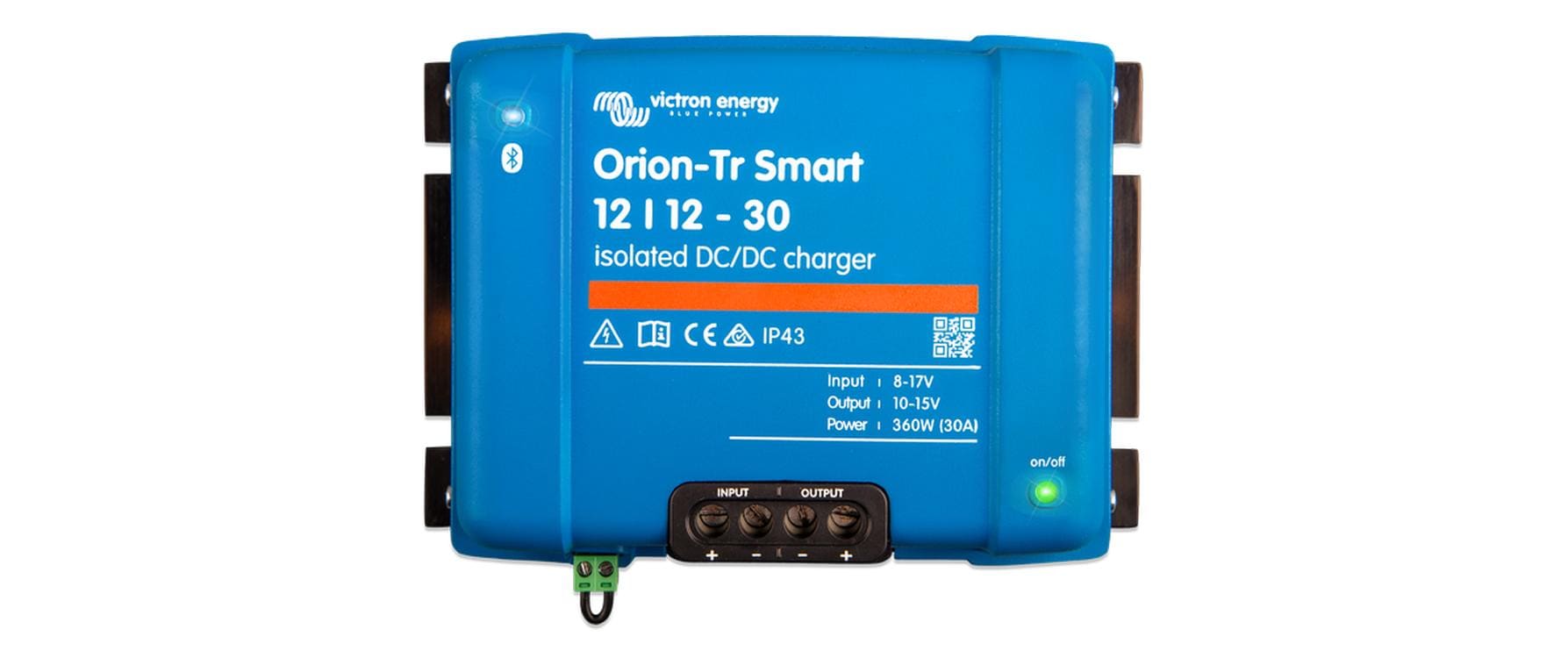 Laderegler Orion-Tr Smart 12-12 V 30A, 360 W<br>Ladewandler mit 3 Ladestufen, isoliert
