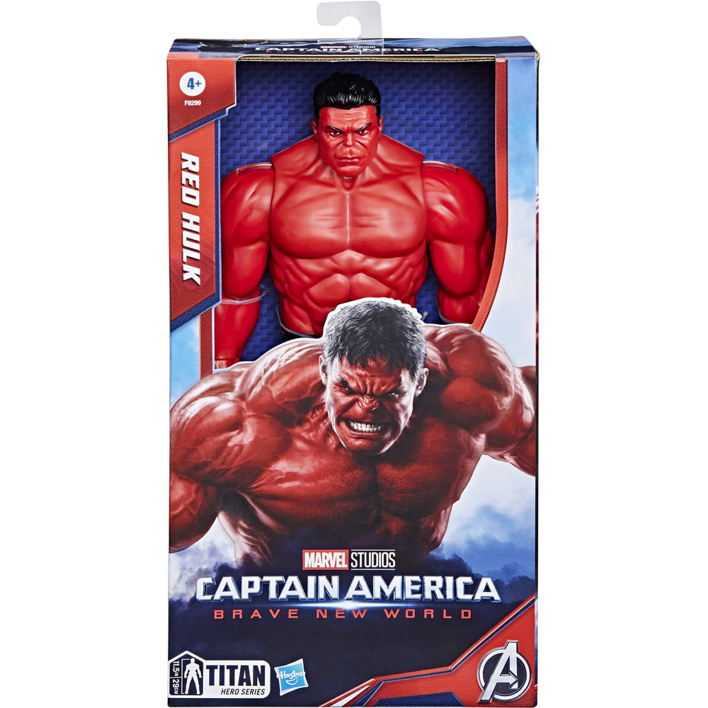 Køb Marvel Avengers Brave New World Titan Deluxe Red Hulk 30 Cm