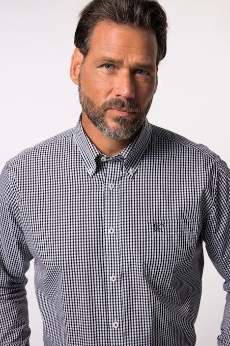 Hemd, Business, Vichy-Karo, bis 8XL, Comfort Fit, EasyCare
