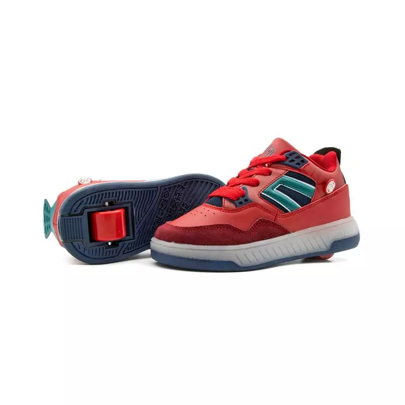 Chaussures à roulettes BREEZY ROLLERS Light Beam Red/Blue