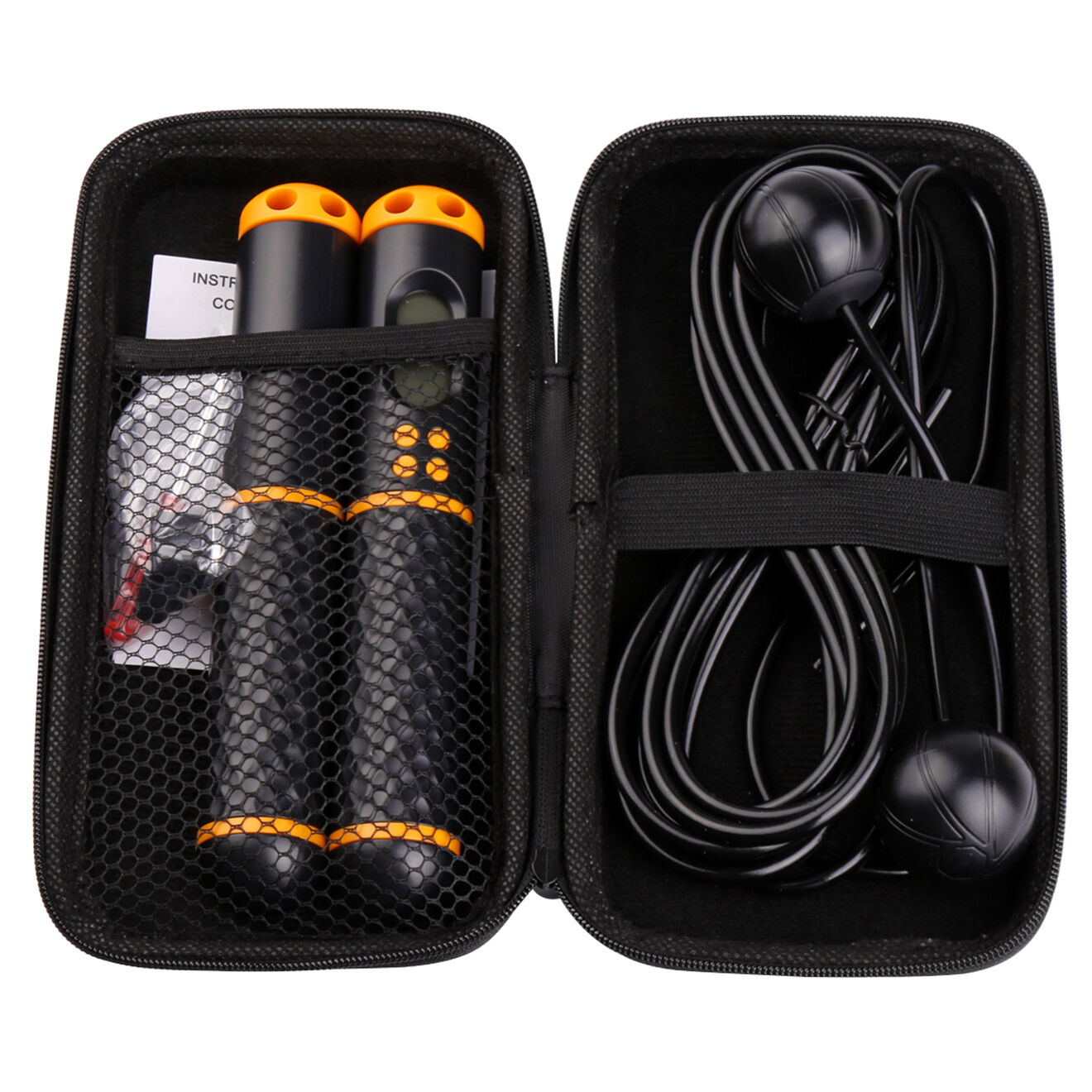 Onamaste Rangement pour corde à sauter noir