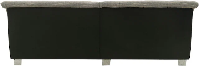 DOMO collection Ecksofa »100031 kompakte Stellmasse, komfortabel und bequem, L-Form« wahlweise mit Bettfunktion und Armteilverstellung. Breite 234 cm