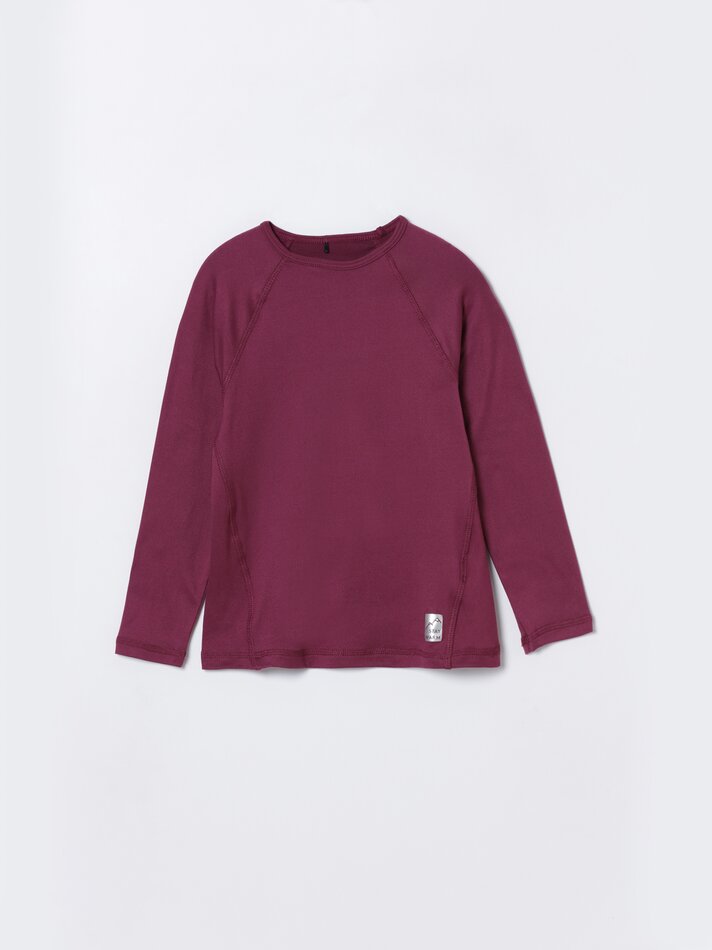 Pacote com 2 camisetas térmicas - Bordô