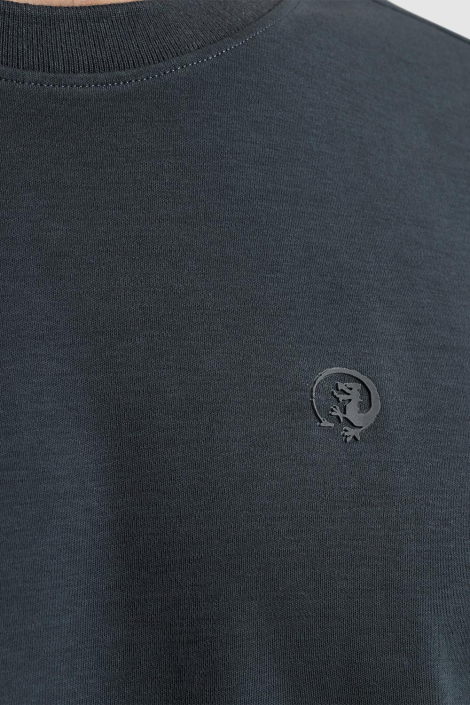 Cast Iron blauwe heren t-shirt