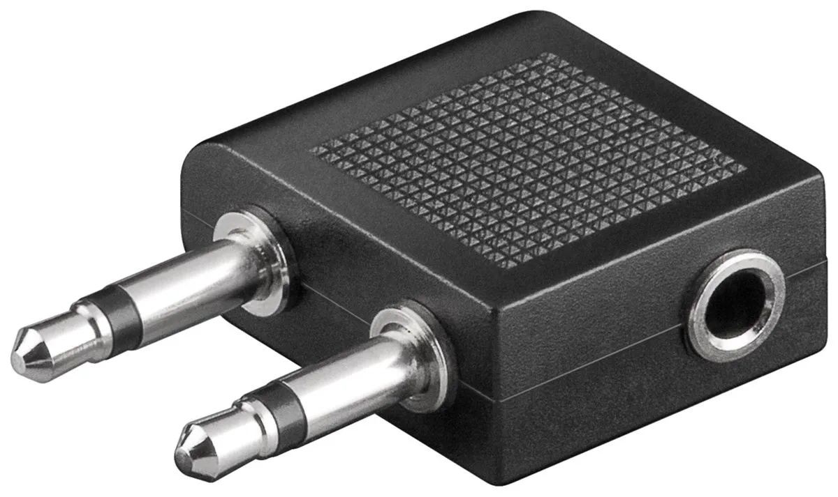 Adaptateur double Jack SVD Pro 3,5mm mono Mâle/ Jack 3,5mm stéréo Femelle Adaptateurs audio