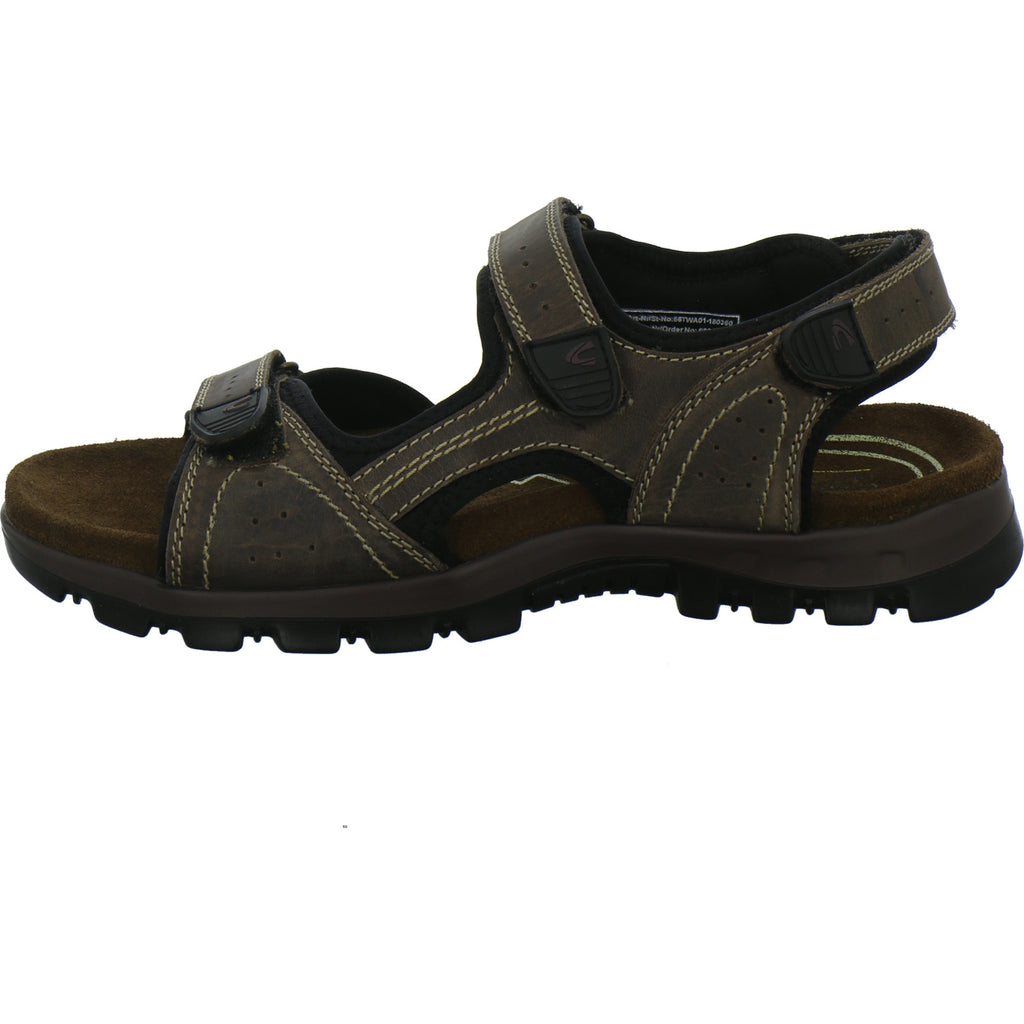 camel active Sandalen Herren Twist Dunkelbraun