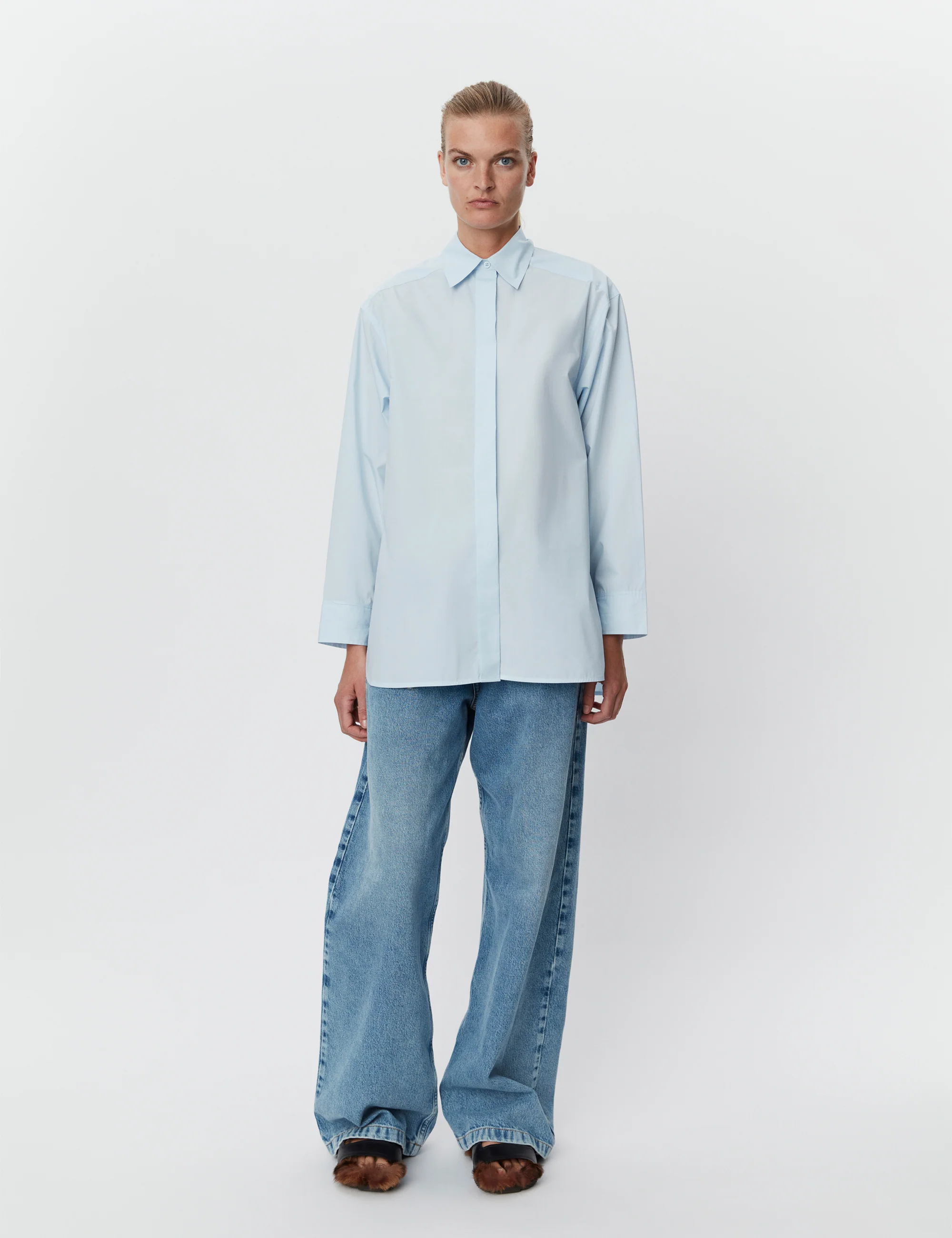 DAY Birger et Mikkelsen  Adwin skjorte - Light Blue