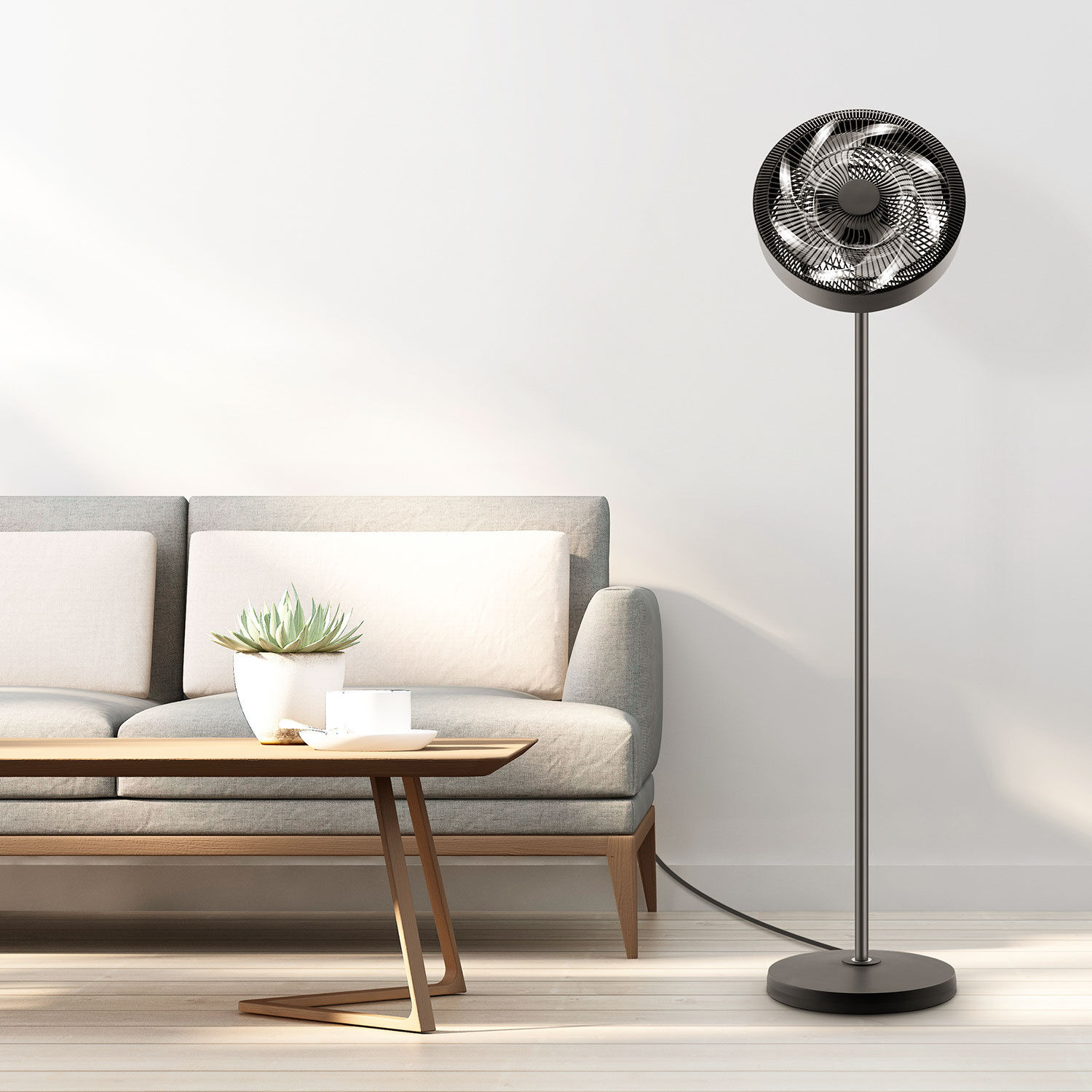 Trisa Standventilator «Ambiance» mit LED-Beleuchtung