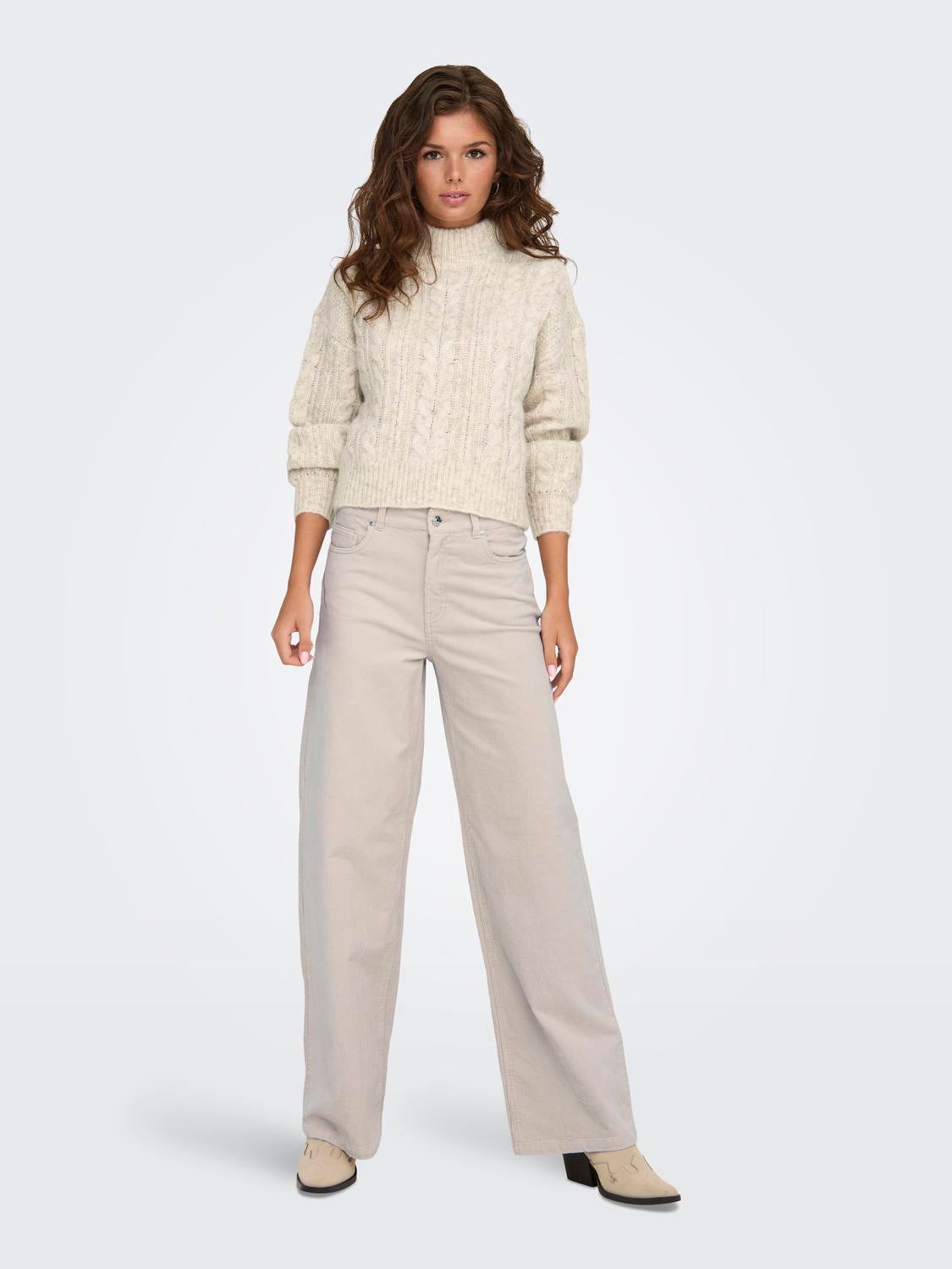 ONLIDA Strickpullover Birch