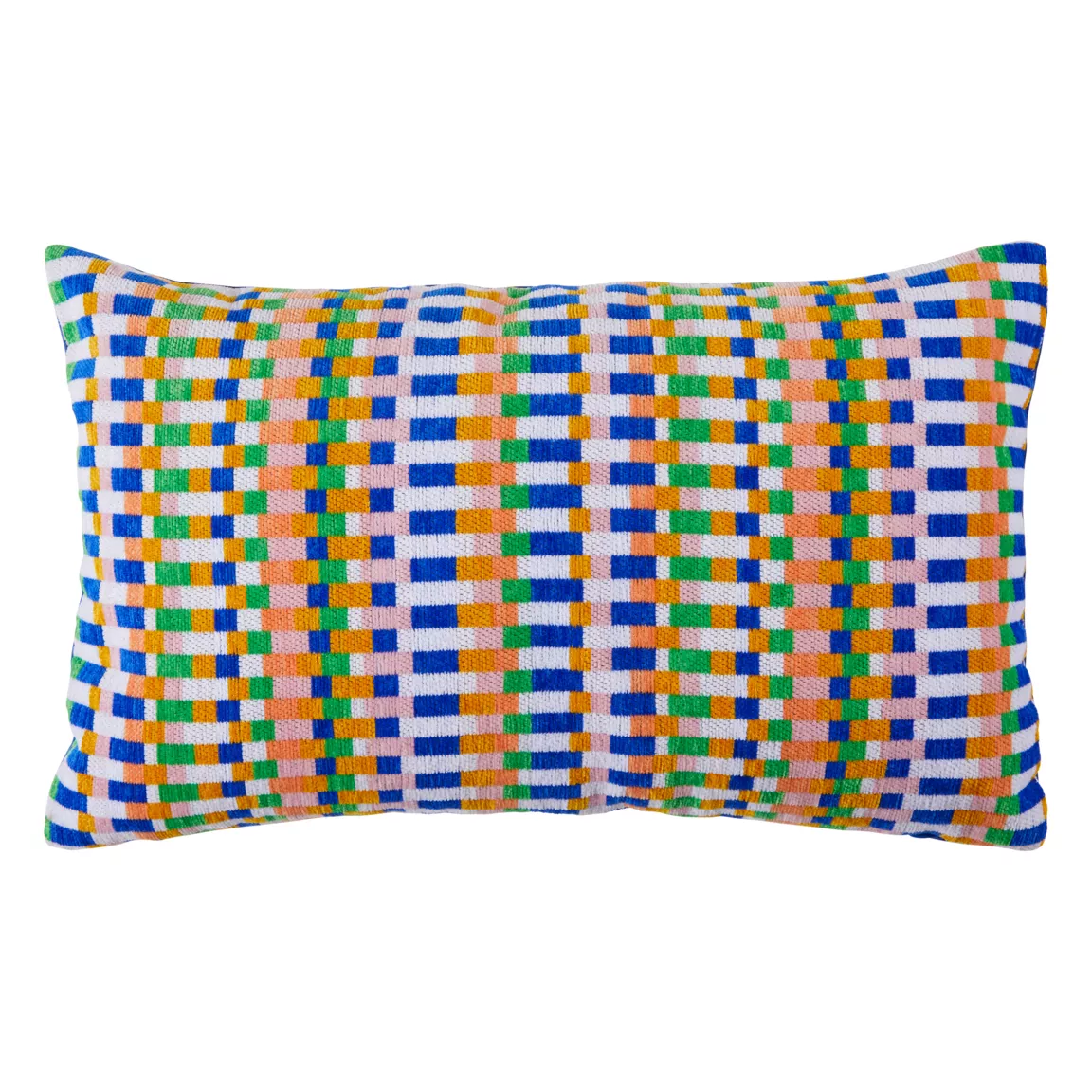 Coussin rectangulaire brodé (30 x 50 cm) Disso Multicolore