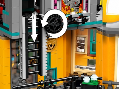 LEGO NINJAGO® stadstuinen (71741)