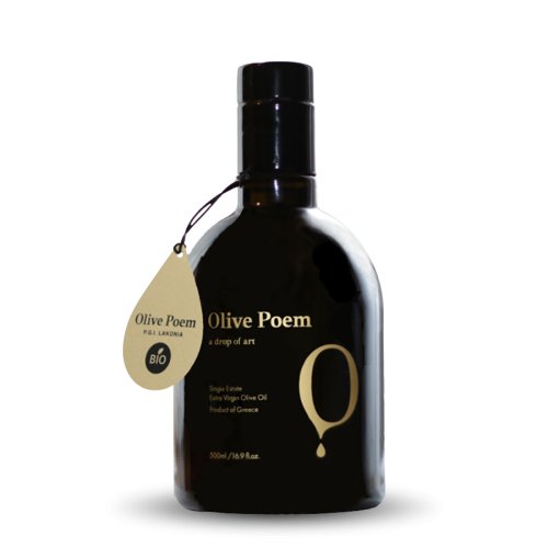 Sunday Natural Products  Olivenöl GriechenlandExtra Virgin BioOLIVE POEM -A DROP OF ART