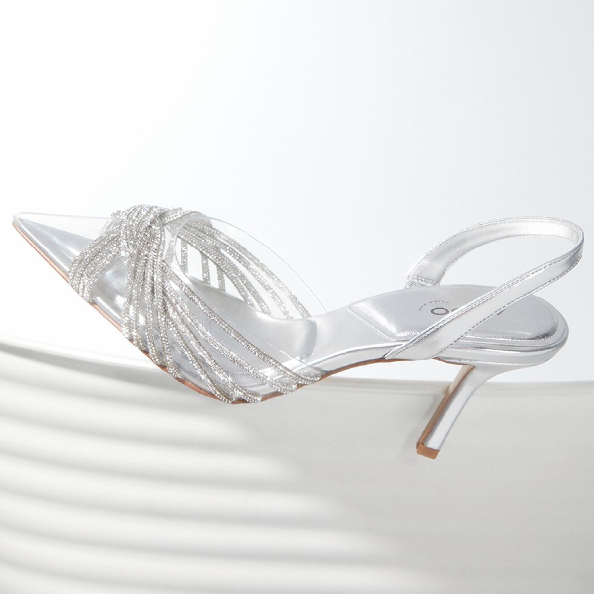 Thubeth Silver Women High heels