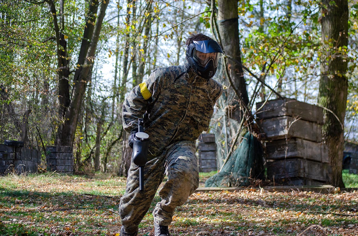 Paintball in Prag als Geschenkidee