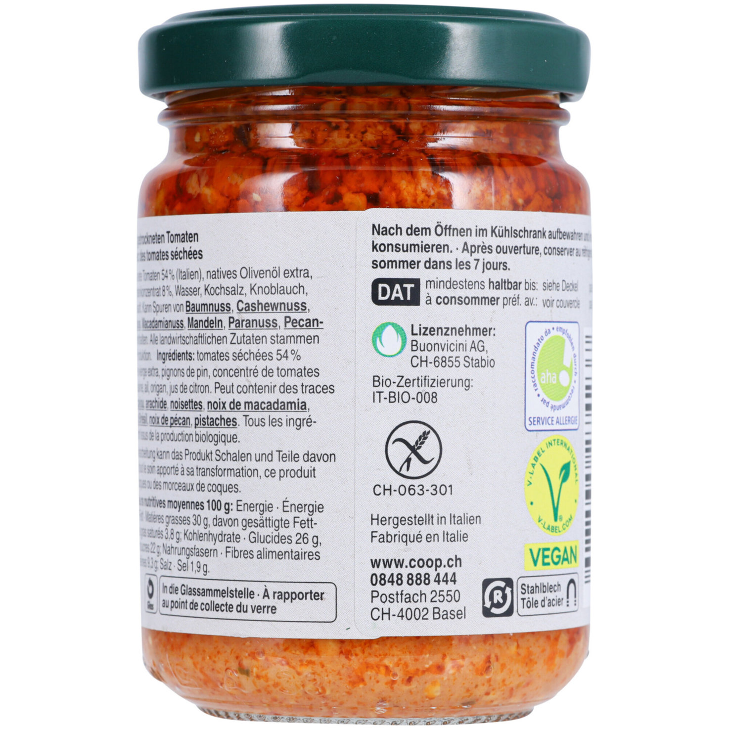 Naturaplan Bio Pesto Rosso vegan