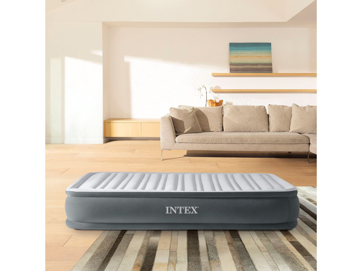 Intex Comfort Plush 1-persoons luchtbed - 191 x 99 x 33 cm