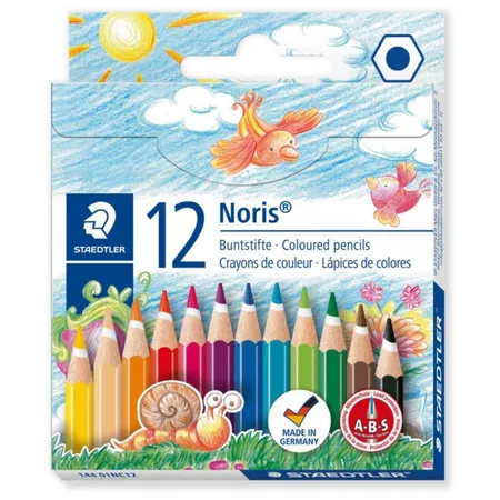 STAEDTLER® Noris Club Farbstift, halbe Länge, 12 Stück Etui